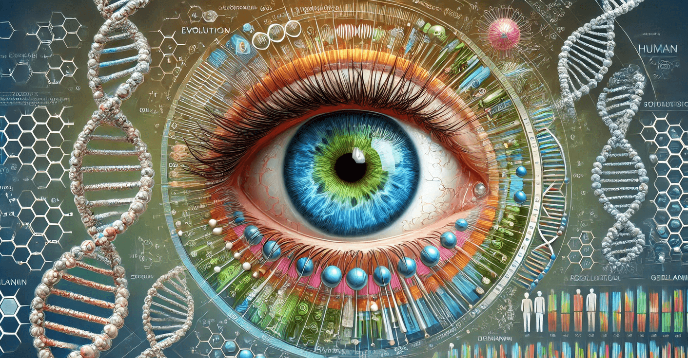 A beautiful representation of different eye colors